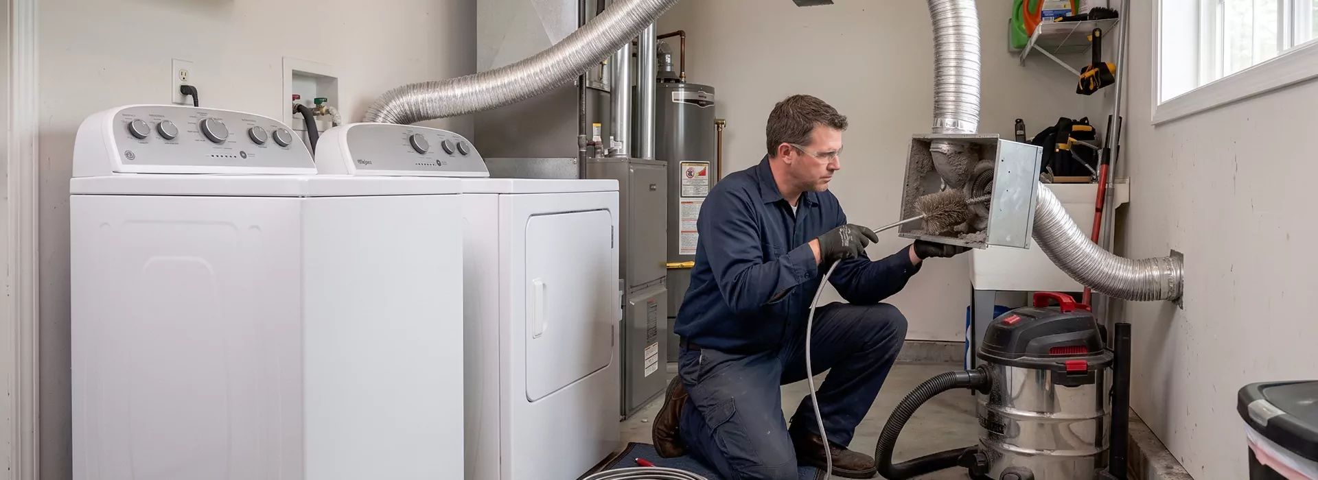 Dryer Vent Booster Fan Cleaning Vineland, NJ