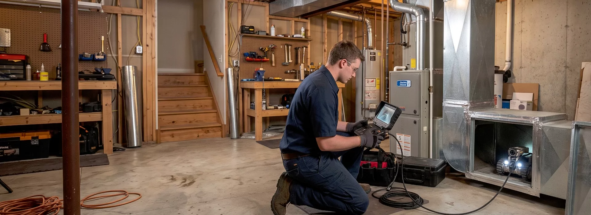 Robotic Duct Inspection Vineland, New Jersey