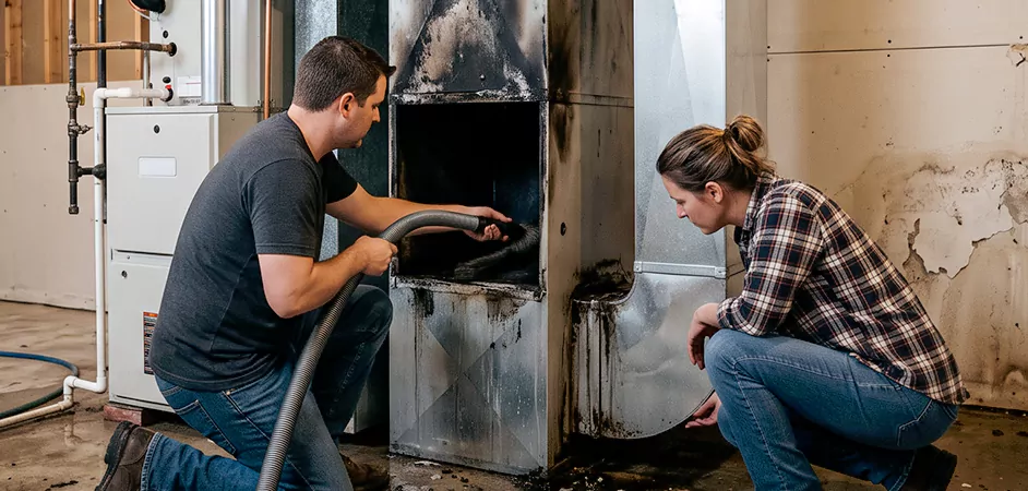 Fire and Flood Duct Restoration in Vineland, NJ