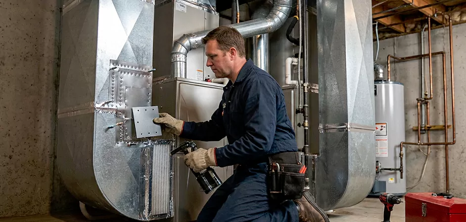 Supply and Return Plenum Repair in Vineland
