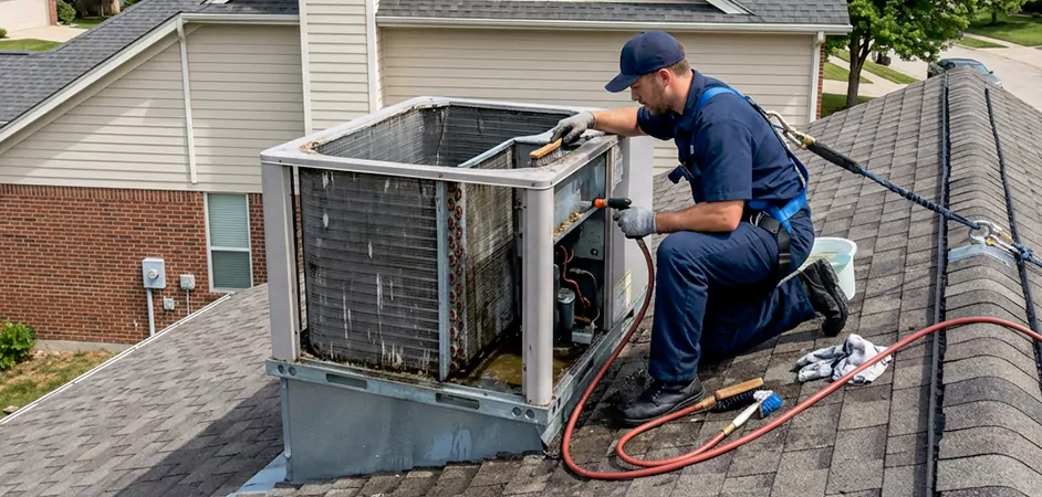 Rooftop Unit Cleaning in Vineland