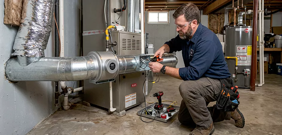 Booster Fan Installation in Vineland