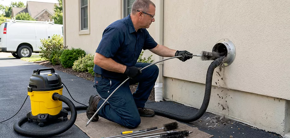 Eco Friendly Commercial Dryer Vent Cleaning in Vineland