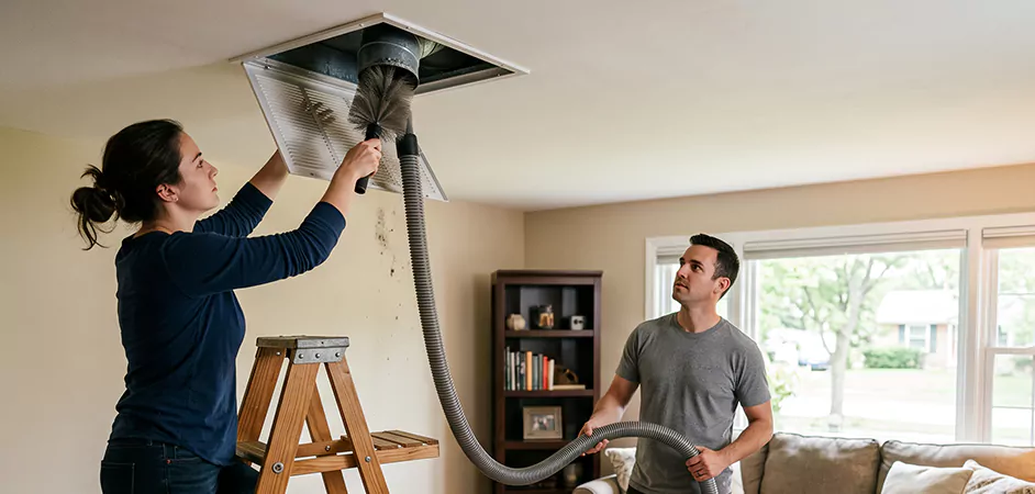 Roof and Wall Exhaust Cap Cleaning in Vineland