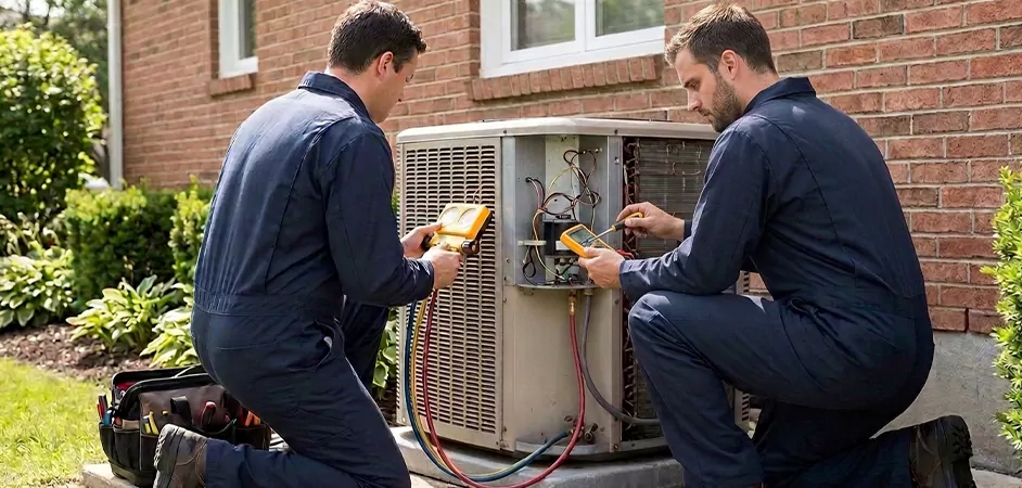 Heat Pump Inspection in Vineland