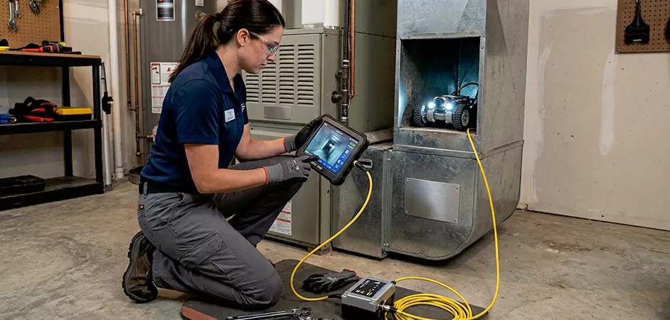 Robotic Duct Inspection in Vineland